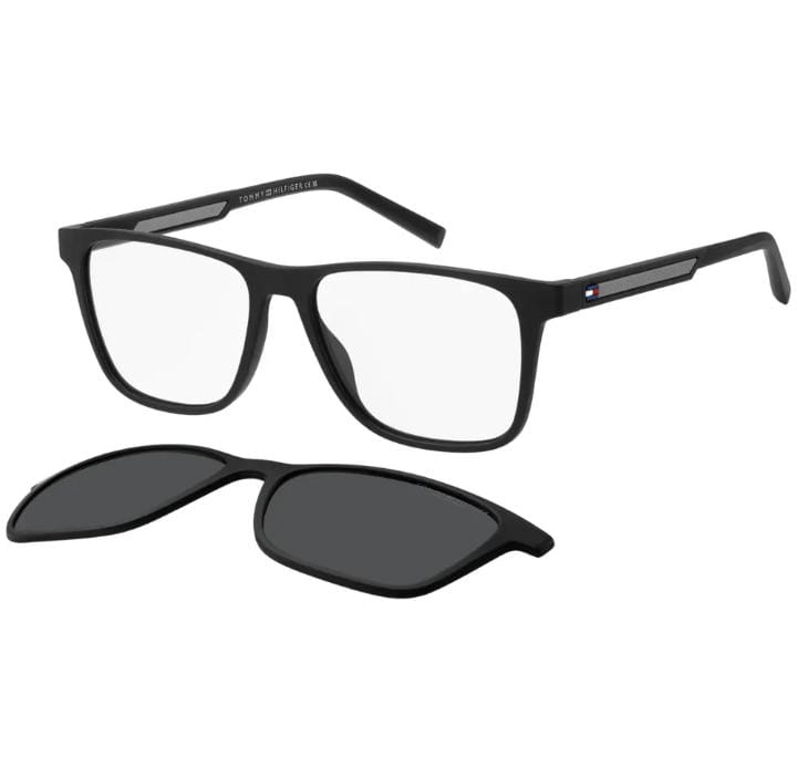 Armação masculina clip-on Tommy Hilfiger